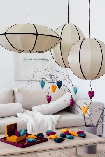 Abażur Indochina Classic Round XL  - Kit-black - Oi Soi Oi