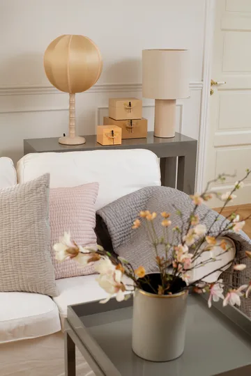 Abażur Indokina Round S - Latte-peach - Oi Soi Oi