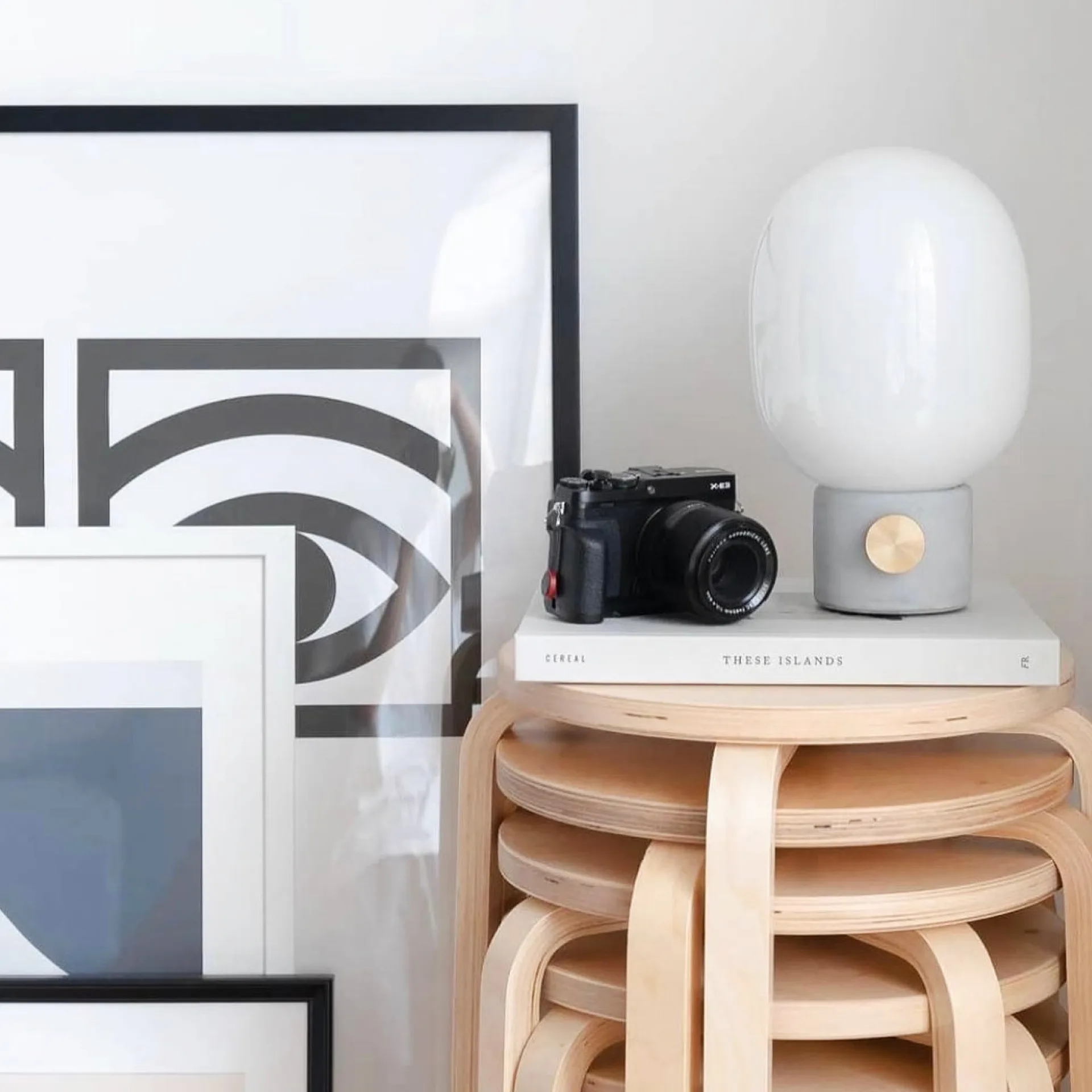 Plakat Ögon - 1 para oczu , 70x100 cm Olle Eksell