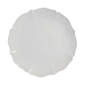 Judith duży talerz do obiadu Ø34 cm - Biały - Olsson & Jensen