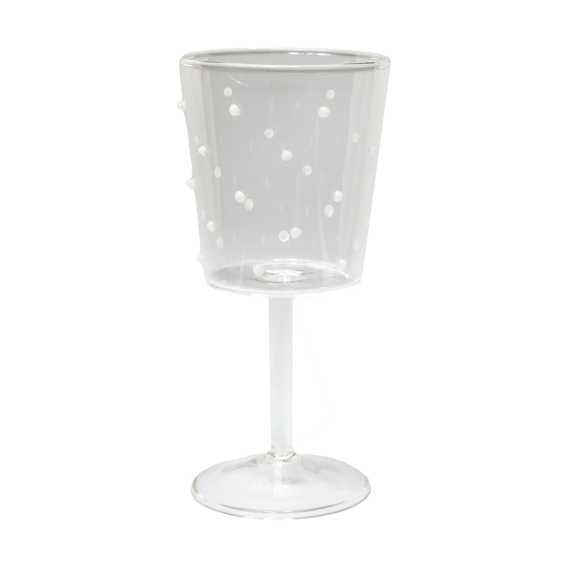 Kieliszki do wina Venezia, Białe kropki Olsson & Jensen