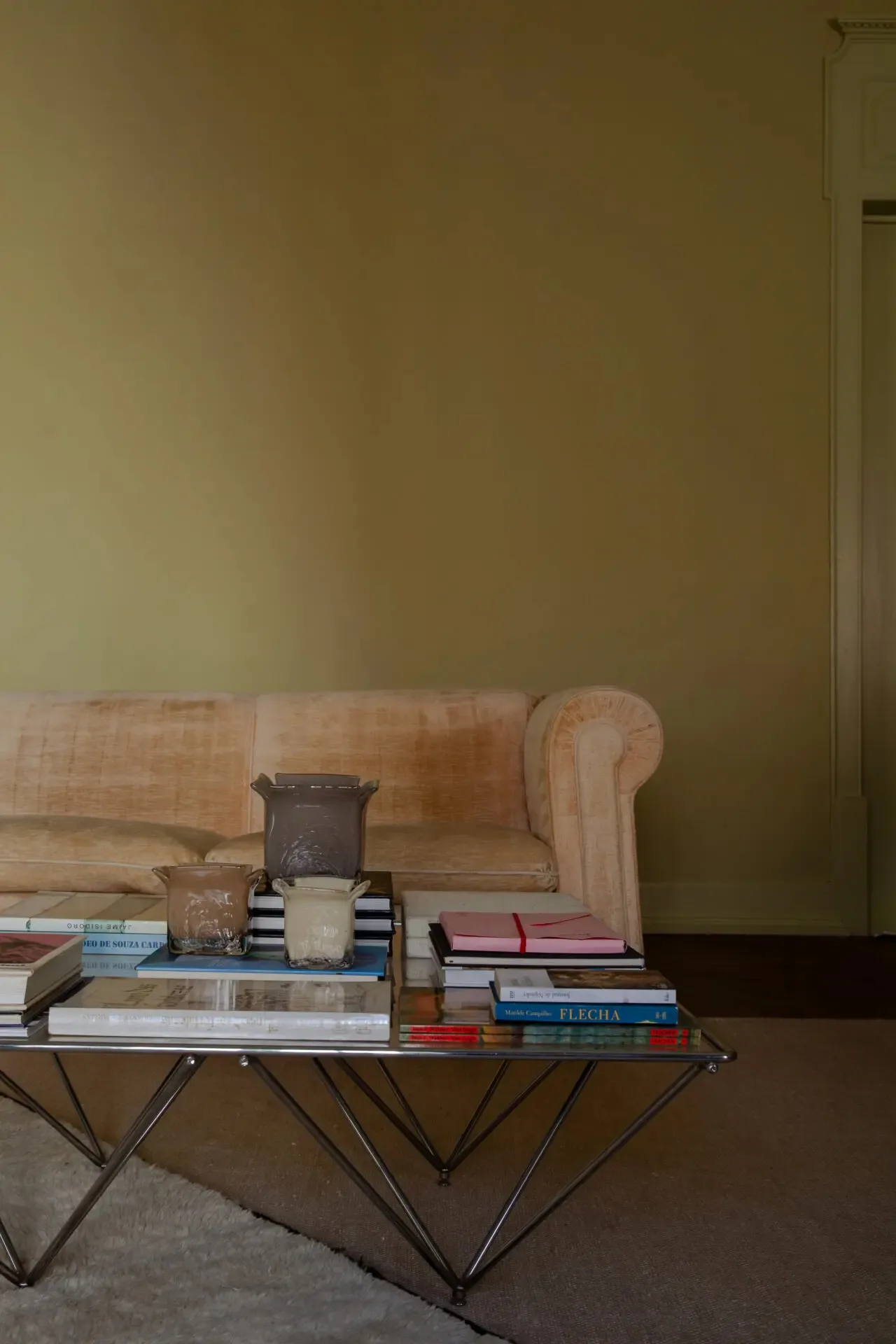 Lampion na świecę Atlas 11,5 cm, Sand Olsson & Jensen