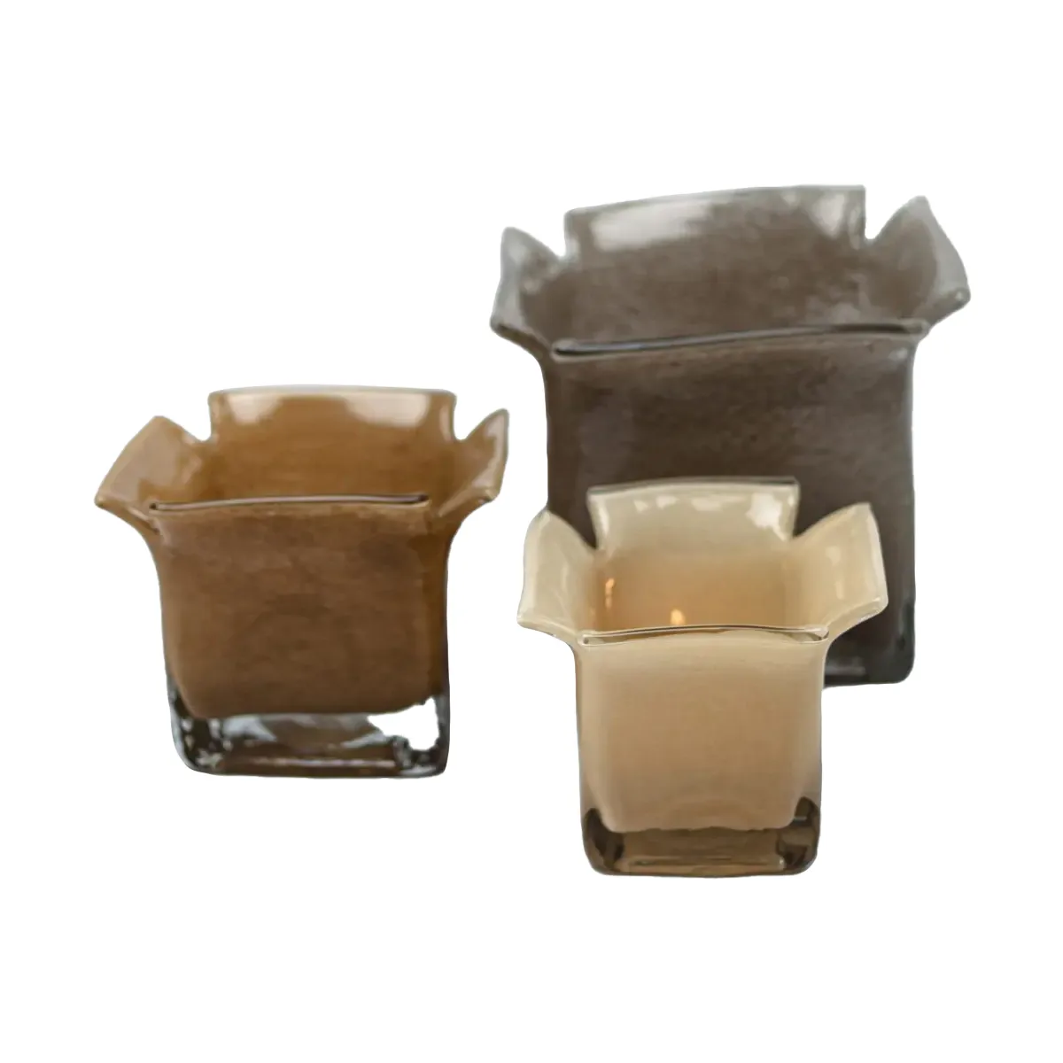 Lampion na świecę Atlas 11,5 cm, Sand Olsson & Jensen