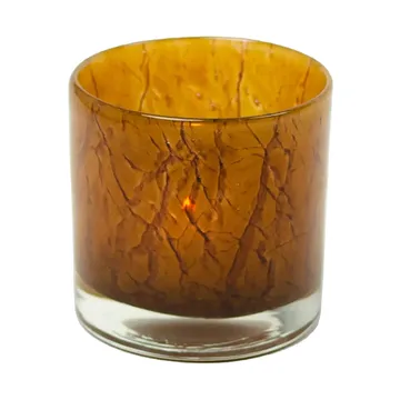 Lampion na świecę Etna Ø10 cm - Jasnobrązowy - Olsson & Jensen