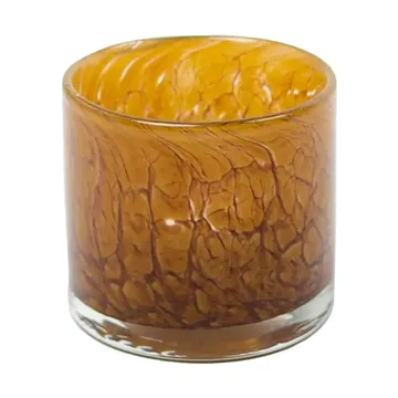 Lampion na świecę Etna Ø8 cm - Jasnobrązowy - Olsson & Jensen