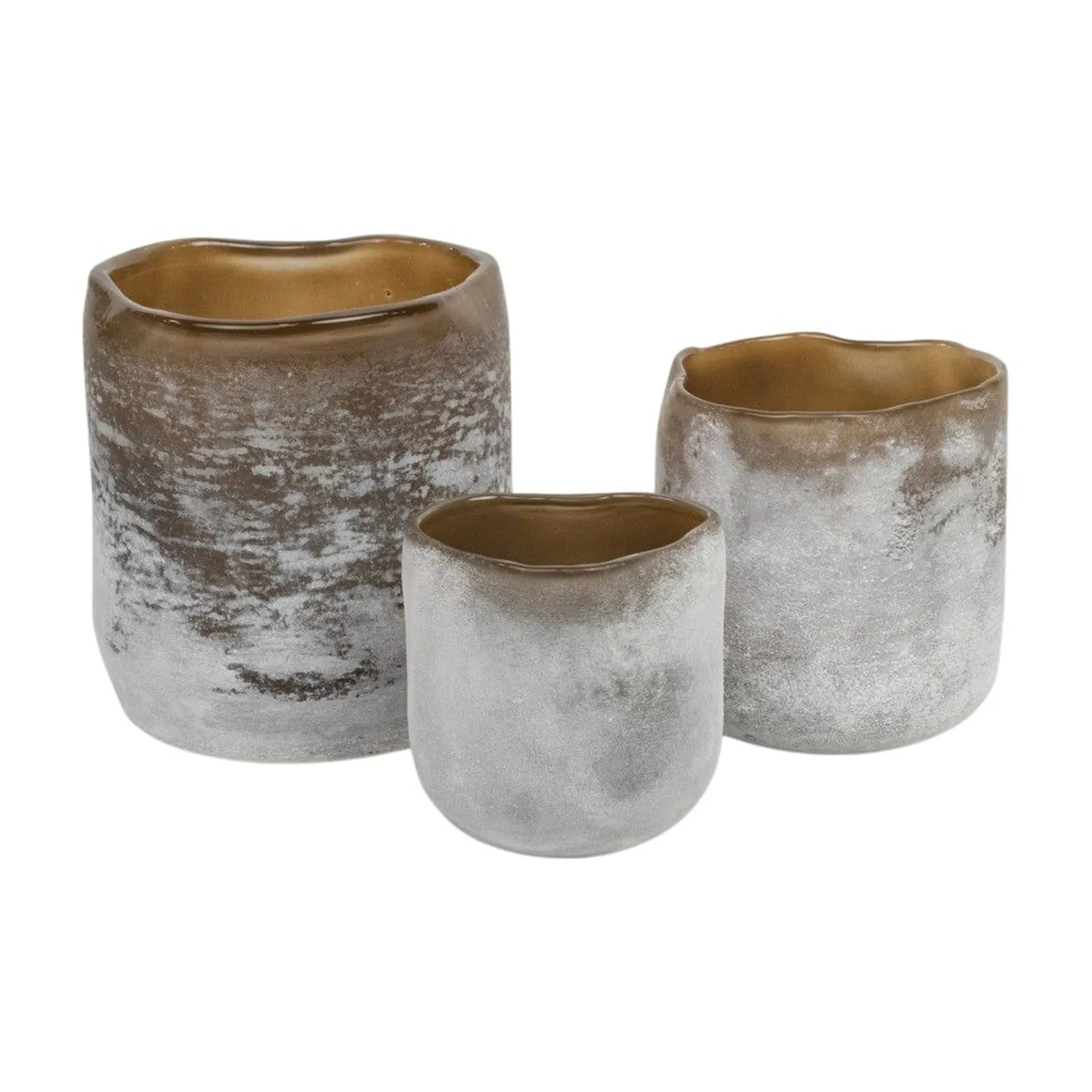 Lampion na świecę Halde 12 cm, Piaskowy Olsson & Jensen