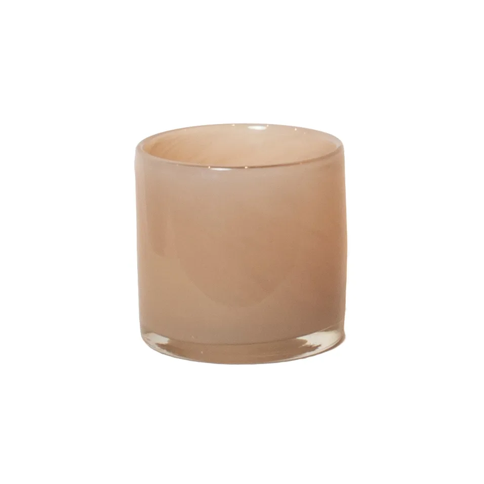 Lampion na świecę Nilla 10 cm, Jasny róż Olsson & Jensen