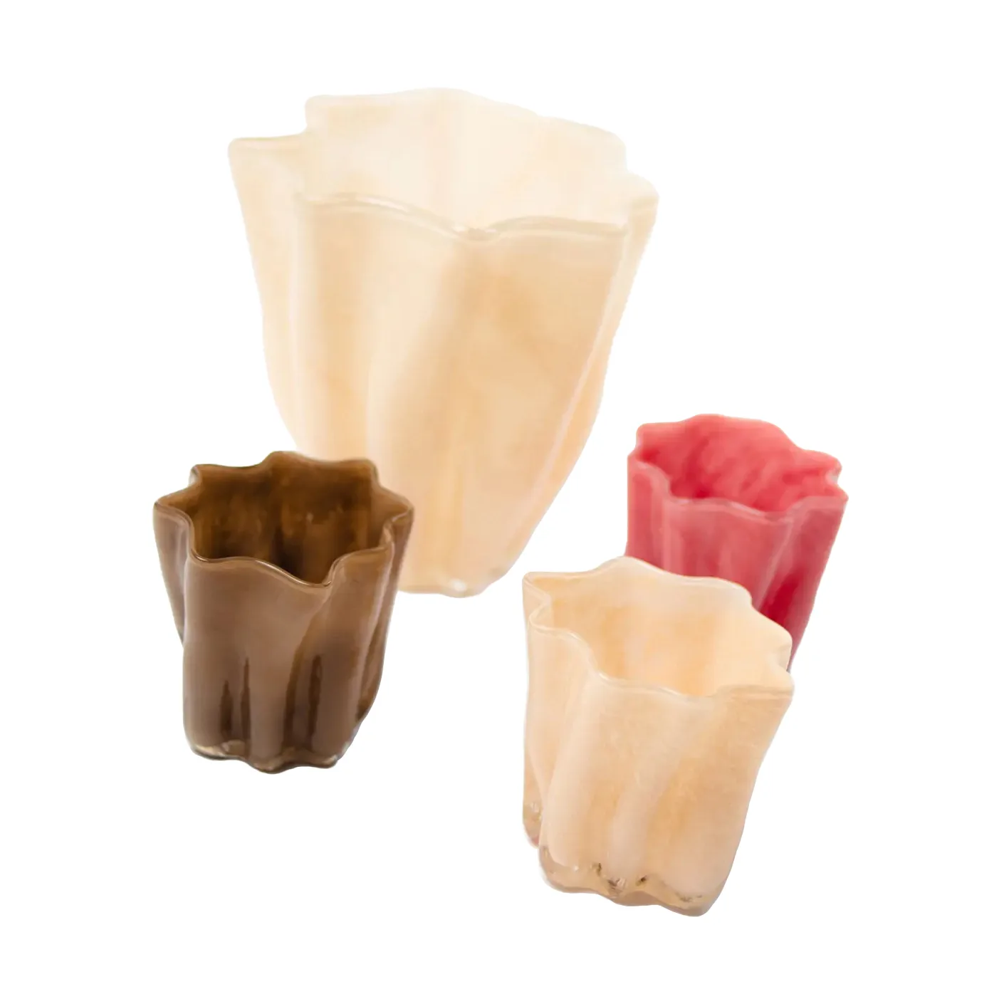 Lampion na świecę Tess Ø10 cm, Brązowy Olsson & Jensen