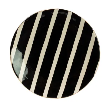 Naczynie Doris - Czarny-biały-złoty - Olsson & Jensen