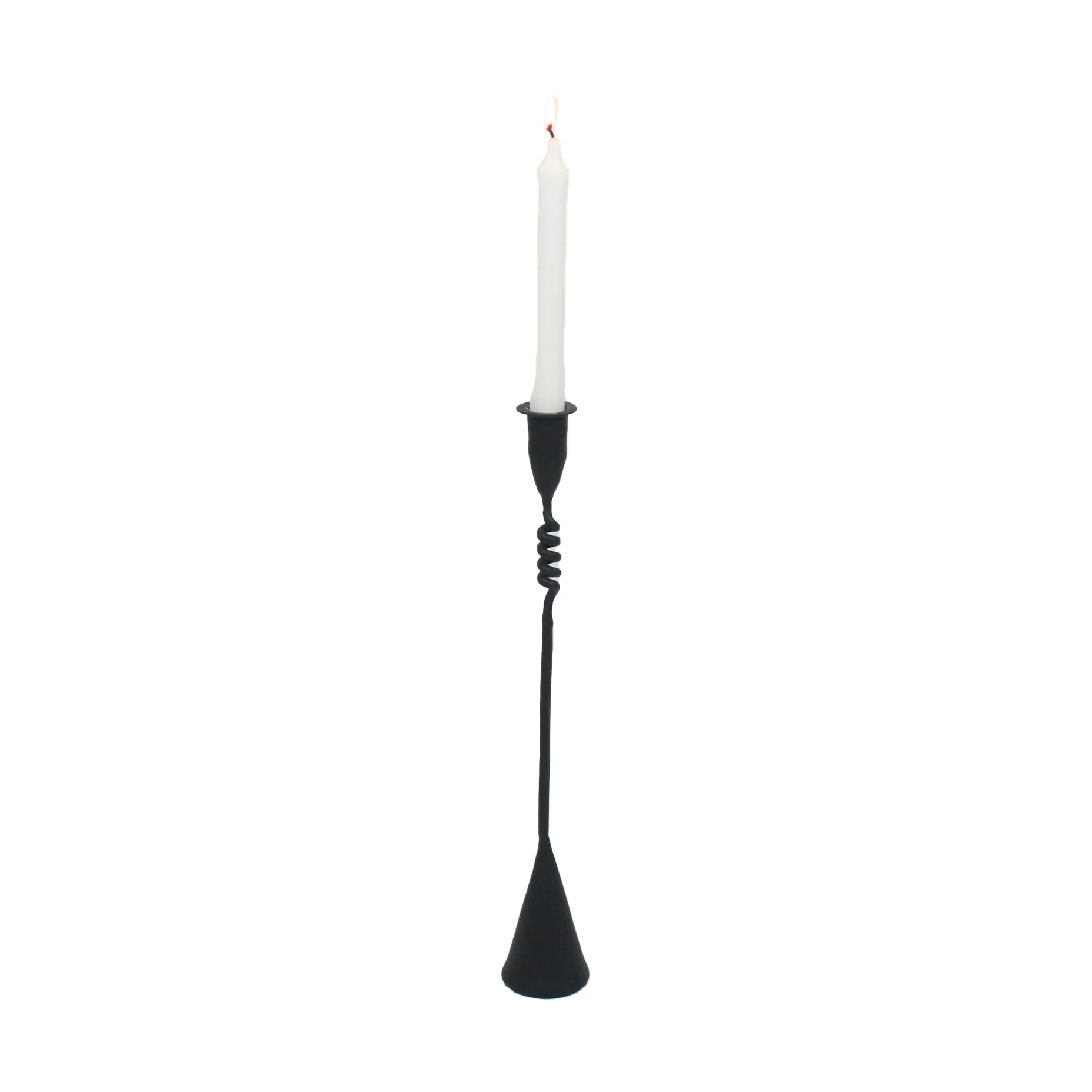 Świecznik Askil 43 cm, Czarny Olsson & Jensen