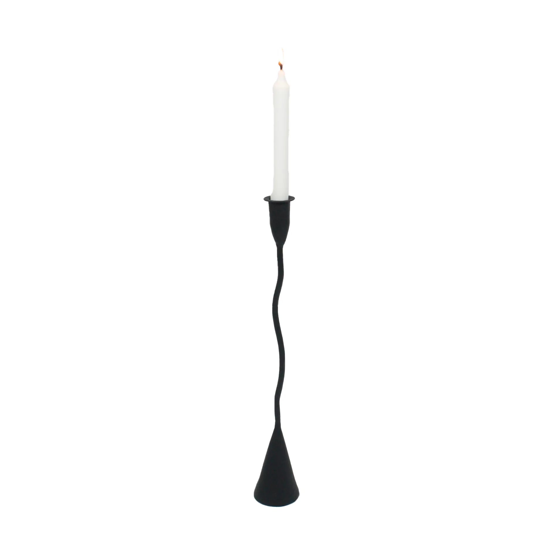 Świecznik Eskil 43 cm, Czarny Olsson & Jensen