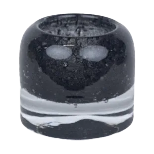 Świecznik Leah Ø7,5 cm - Czarny - Olsson & Jensen