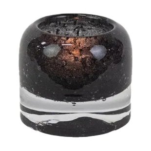 Świecznik Leah Ø7,5 cm, Czarny Olsson & Jensen