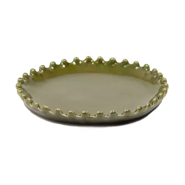 Talerz Eden Ø16 cm - Zielony - Olsson & Jensen