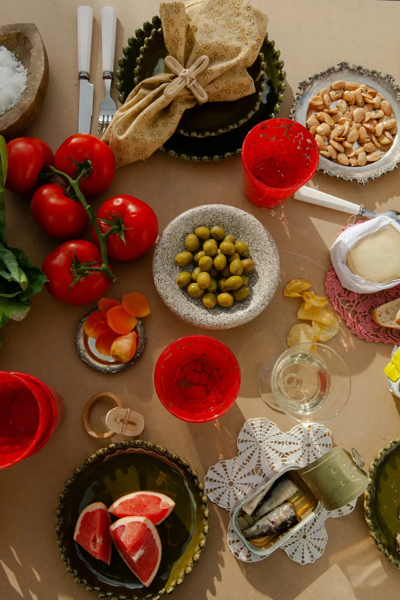 Talerz Eden Ø16 cm, Zielony Olsson & Jensen