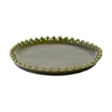 Talerz Eden Ø23 cm - Zielony - Olsson & Jensen
