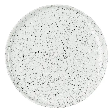 Talerz Poppi 27 cm - Czarnobiały - Olsson & Jensen