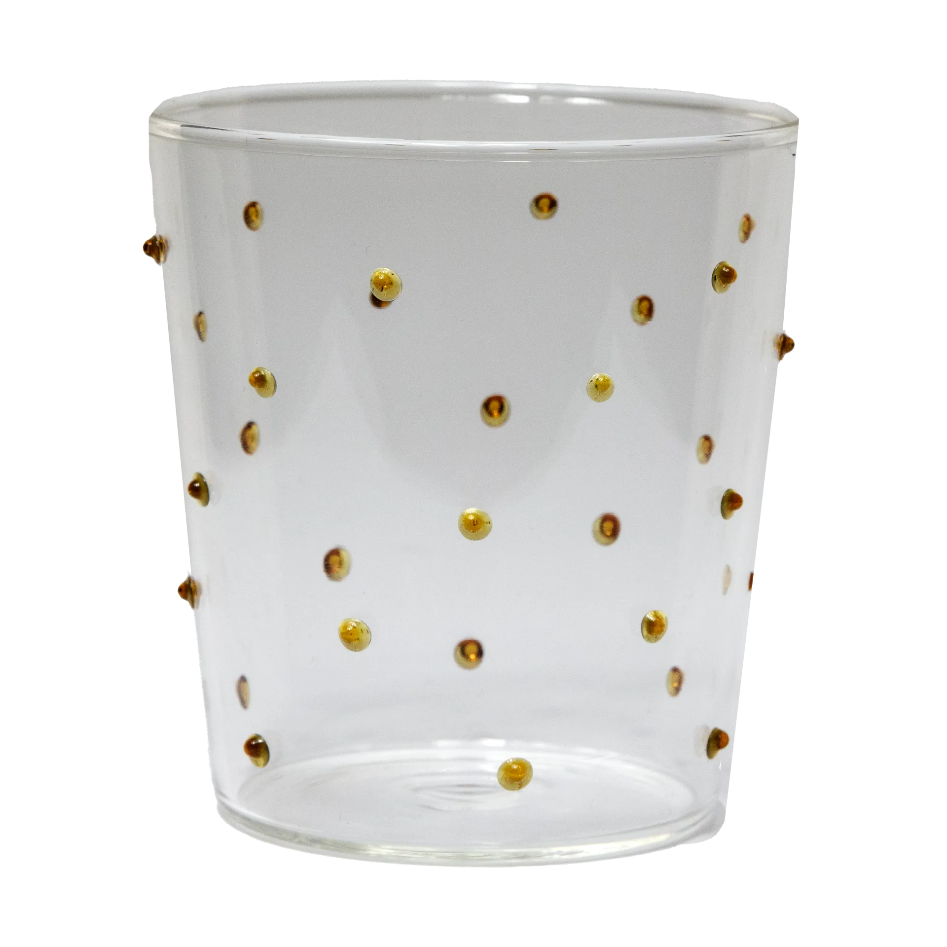 Venezia szklanka do napojów 330 ml, Bursztynowe kropki Olsson & Jensen