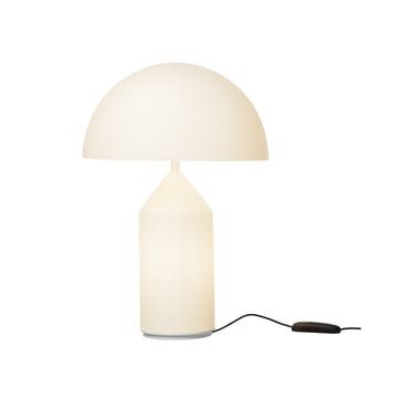 Atollo large 235 lampa stołowa/podłogowa szkło  - Opal - Oluce