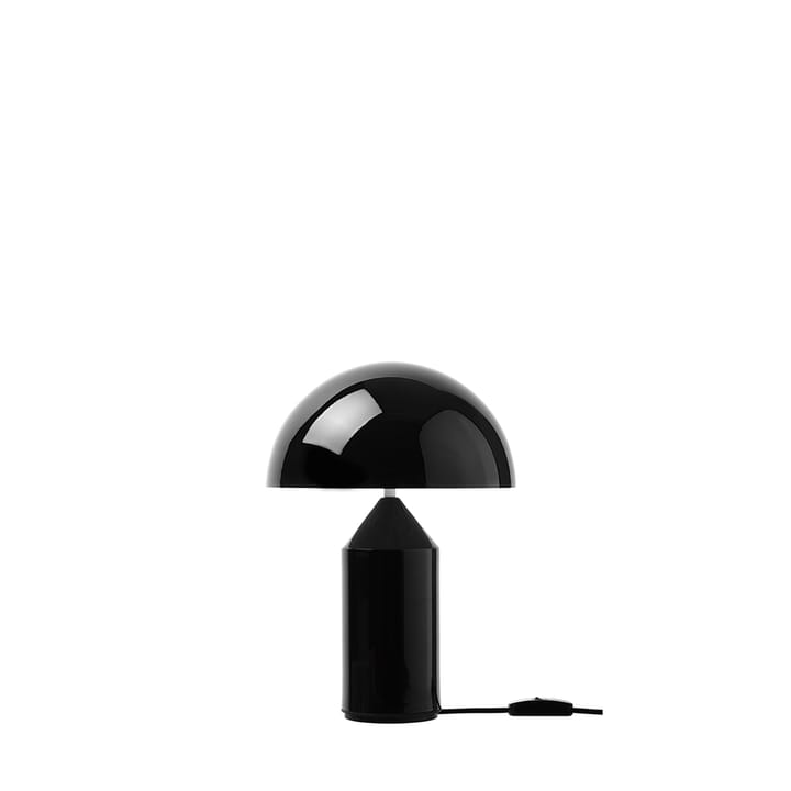 Atollo small 238 lampa stołowa metal - Black - Oluce