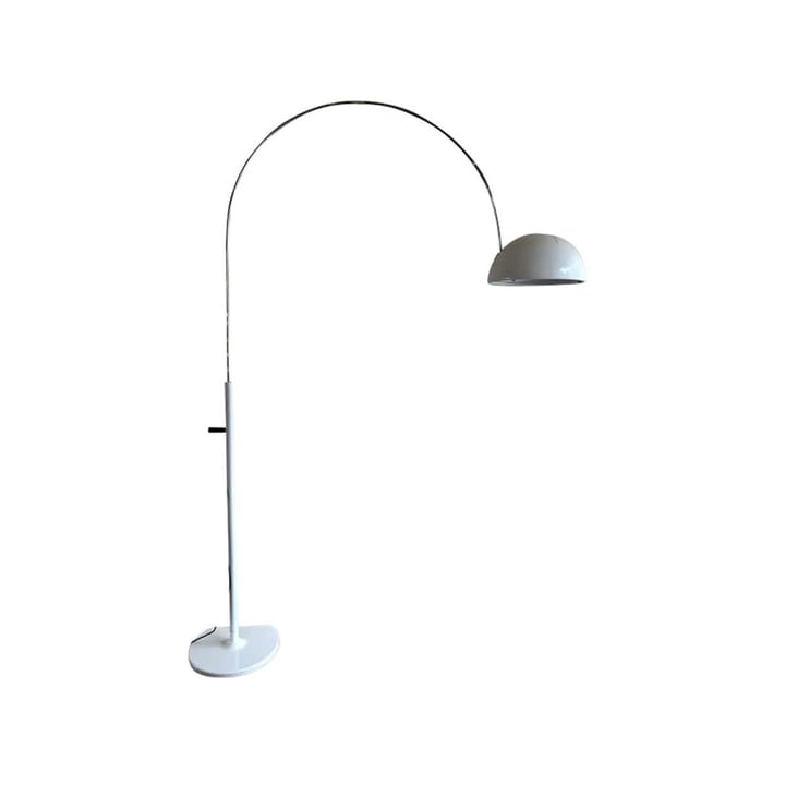 Coupé 3320 lampa podłogowa, white, chromowany stojak Oluce