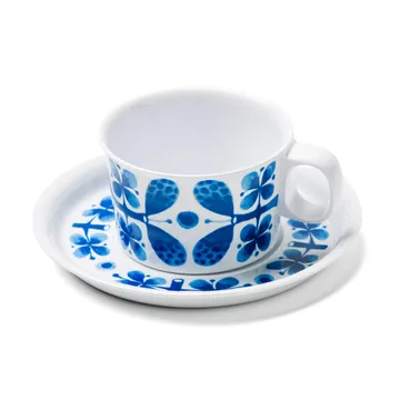 Filiżanka i spodek Blues melamina - filiżanka kawy - Opto Design
