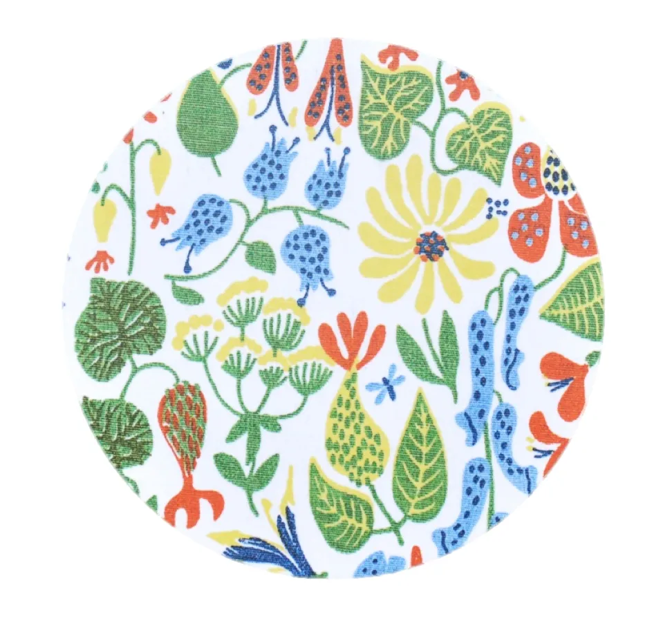 Herbarium żółta podstawka pod garnek, Ø 21 cm Opto Design