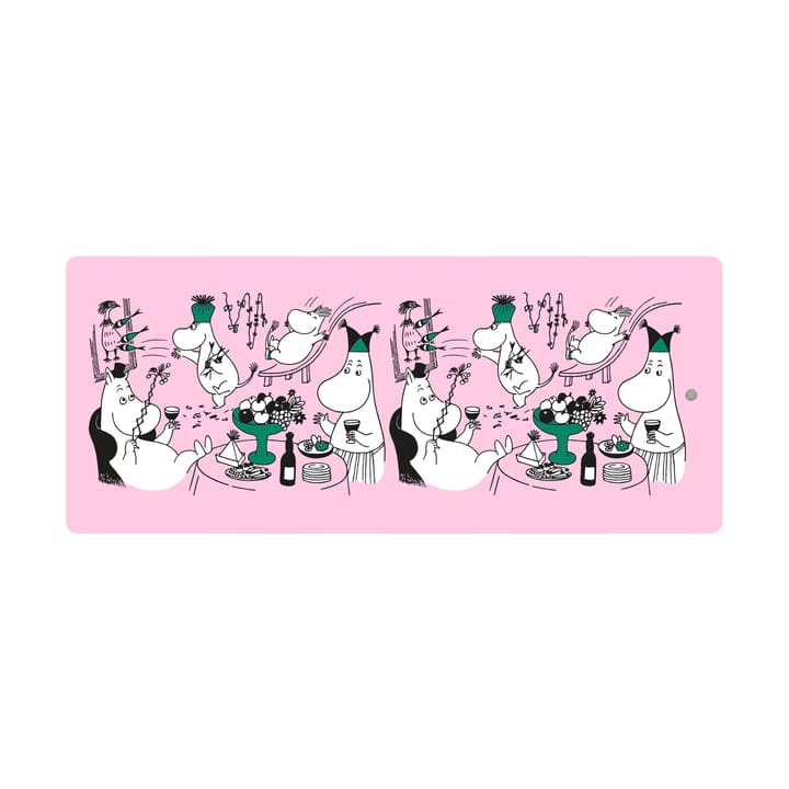 Taca do serwowania Moomin 80, 17x40 cm - Różowy - Opto Design