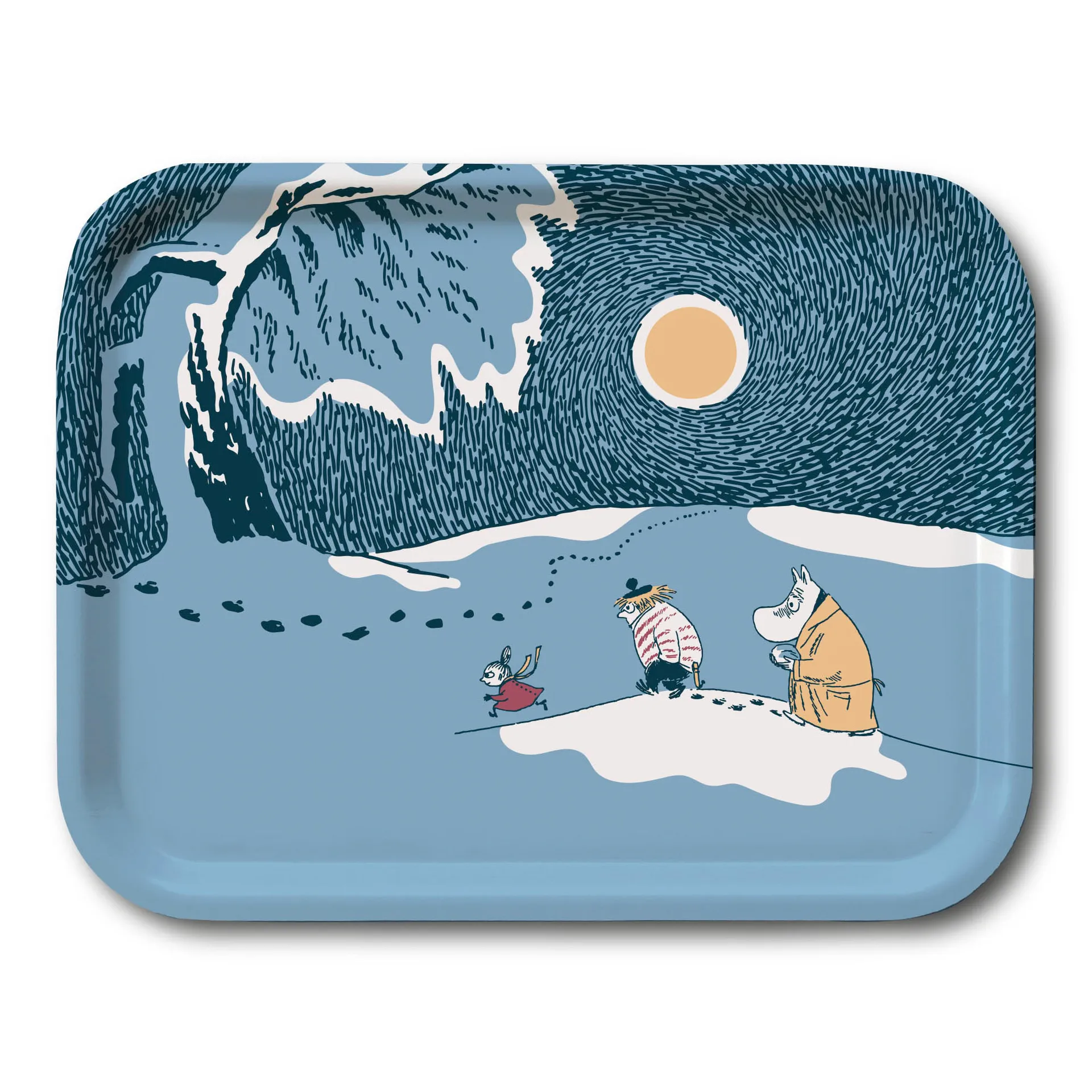 Taca Månsken i snön Mumin zima 2021, 20x27 cm Opto Design