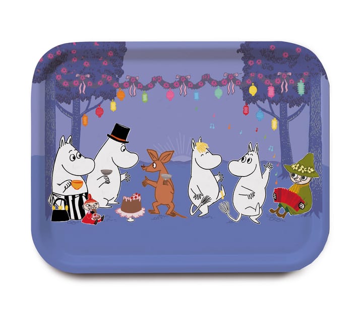 Taca Moomin Dancing - Niebieski - Opto Design