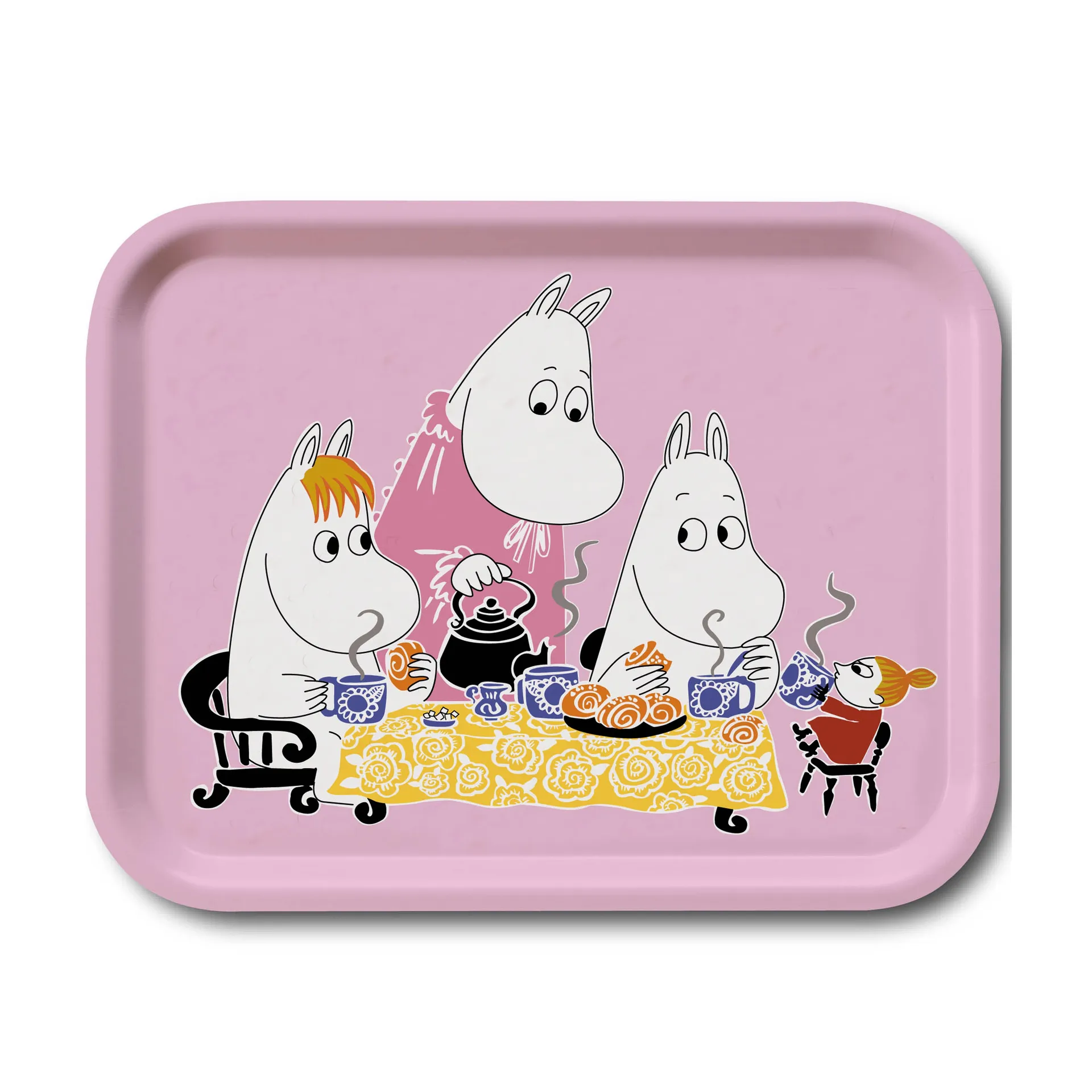 Taca Moomin Teaparty, różowy Opto Design