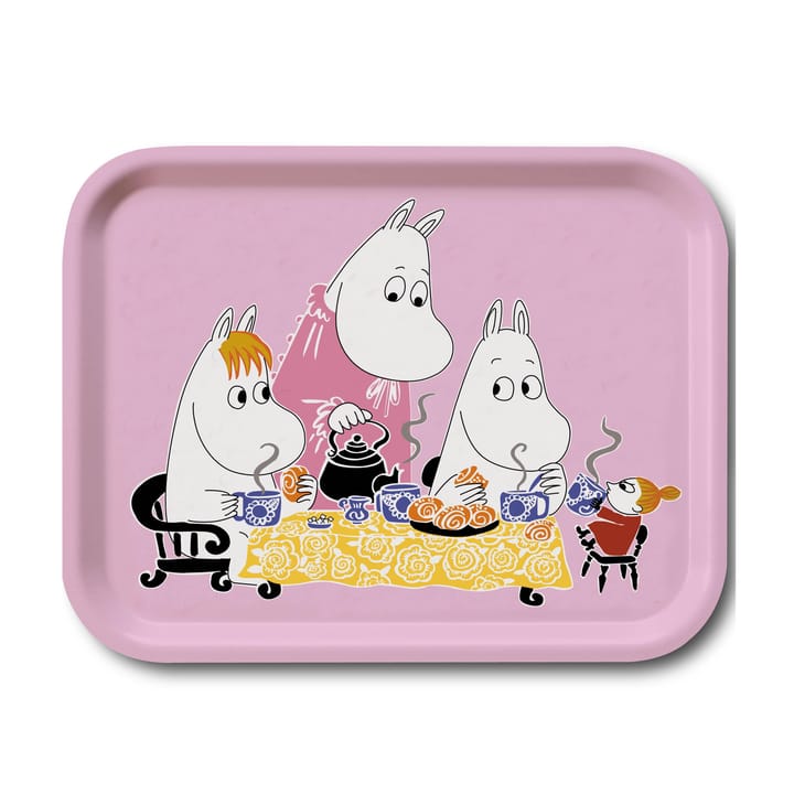 Taca Moomin Teaparty - różowy - Opto Design