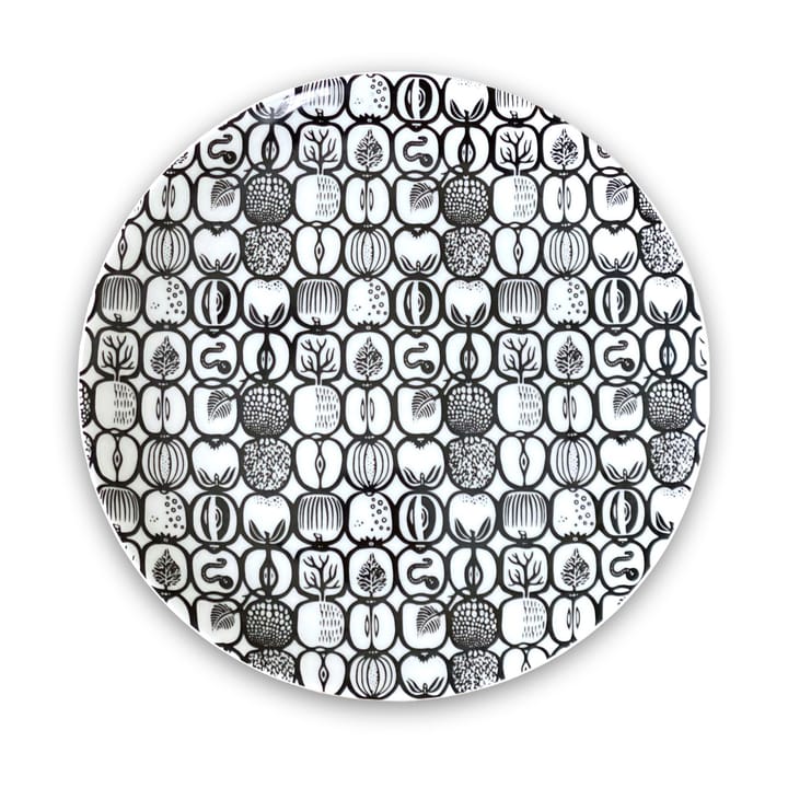 Talerz do skrzynki na owoce Ø17 cm - Czarny - Opto Design
