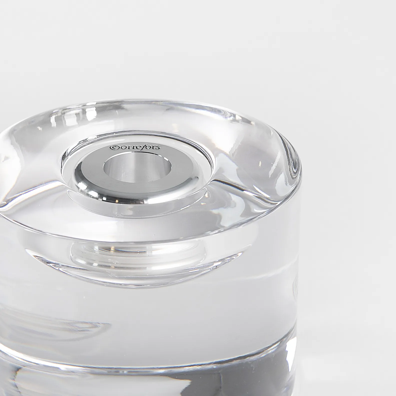 Adapter do światła - Light switch, 2 - pak, Aluminium  Orrefors