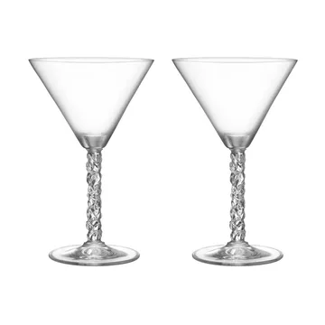 Carat kieliszki do martini 250 ml, 2‑pak - Przezroczyste - Orrefors