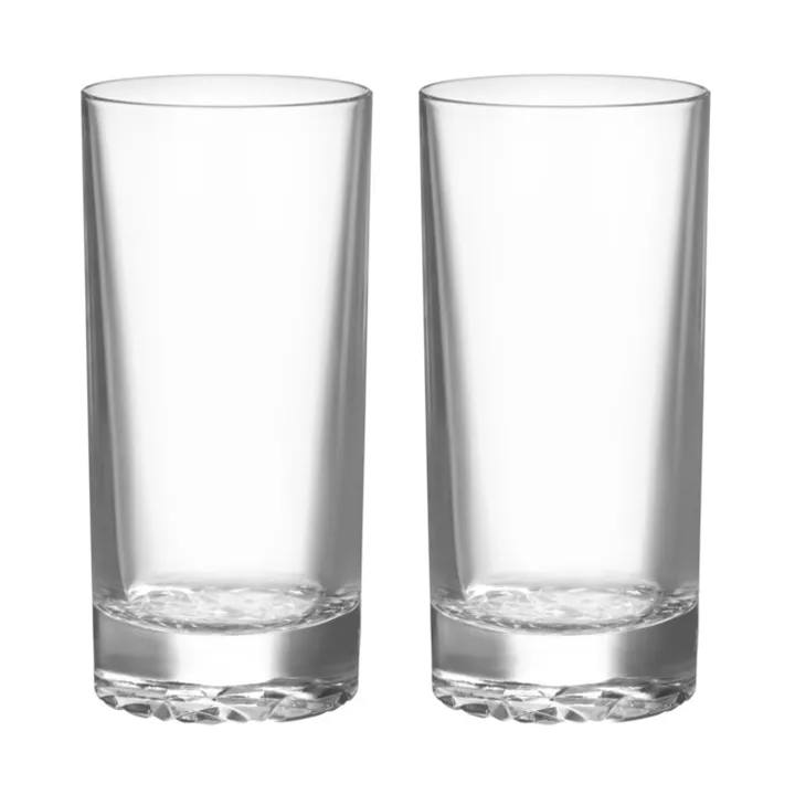 Carat szklanki highball 350 ml, 2‑pak - Przezroczyste - Orrefors