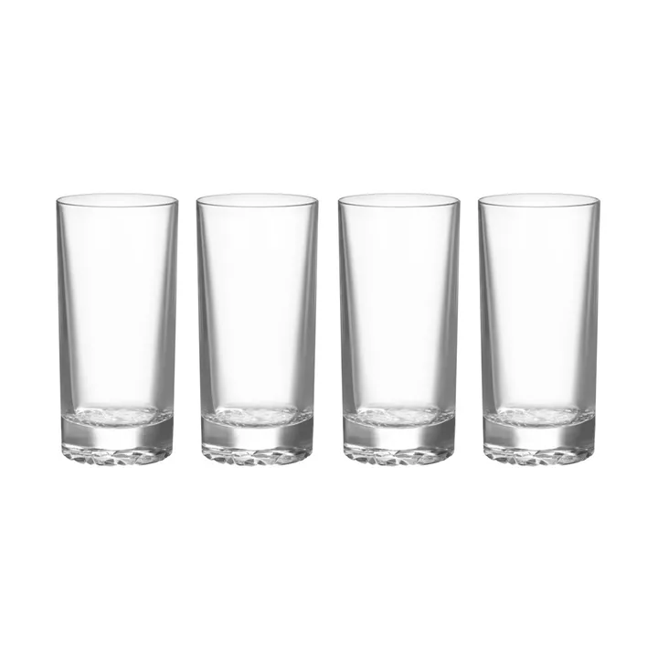 Carat szklanki highball 350 ml, 4‑pak - Przezroczyste - Orrefors
