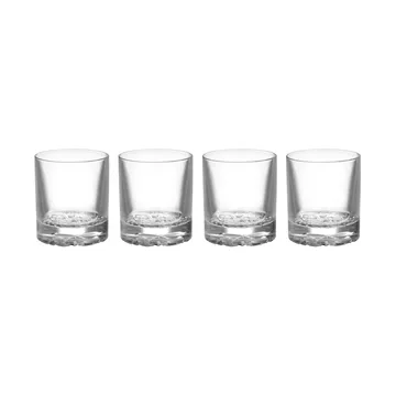 Carat szklanki typu old fashioned 210 ml, 4‑pak - Przezroczyste - Orrefors
