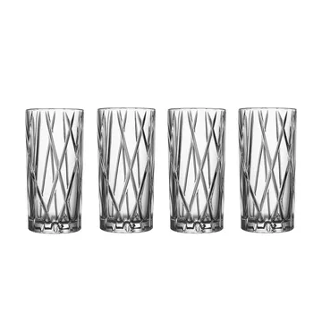 City High Ball szkło 4-pack - 350 ml - Orrefors