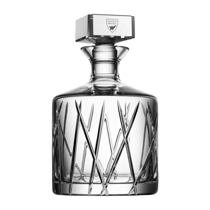 City karafka do whisky 950 ml - Przezroczysty - Orrefors