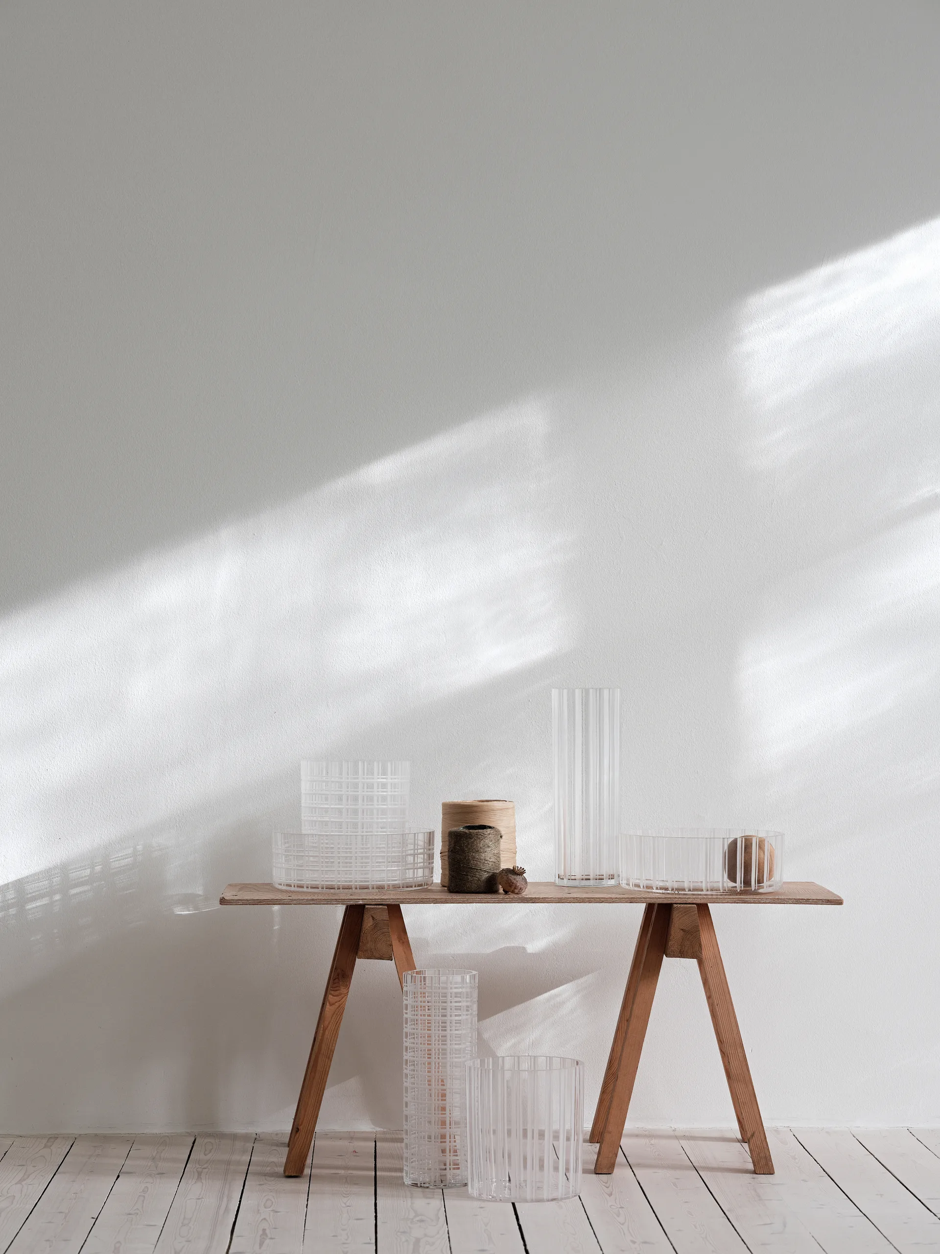 Cut in number wazon 20 cm, Schemat rutyny Orrefors