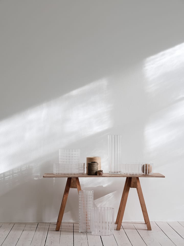 Cut in number wazon 33 cm, Paski Orrefors