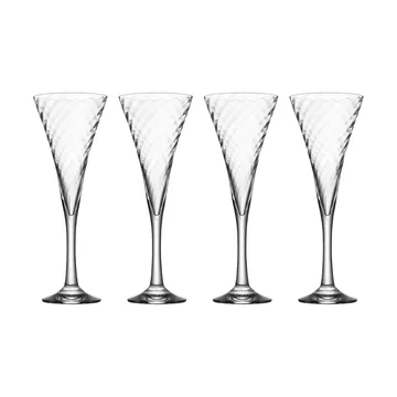 Helena kieliszki do szampana 250 ml, 4‑pak - Przezroczysty - Orrefors