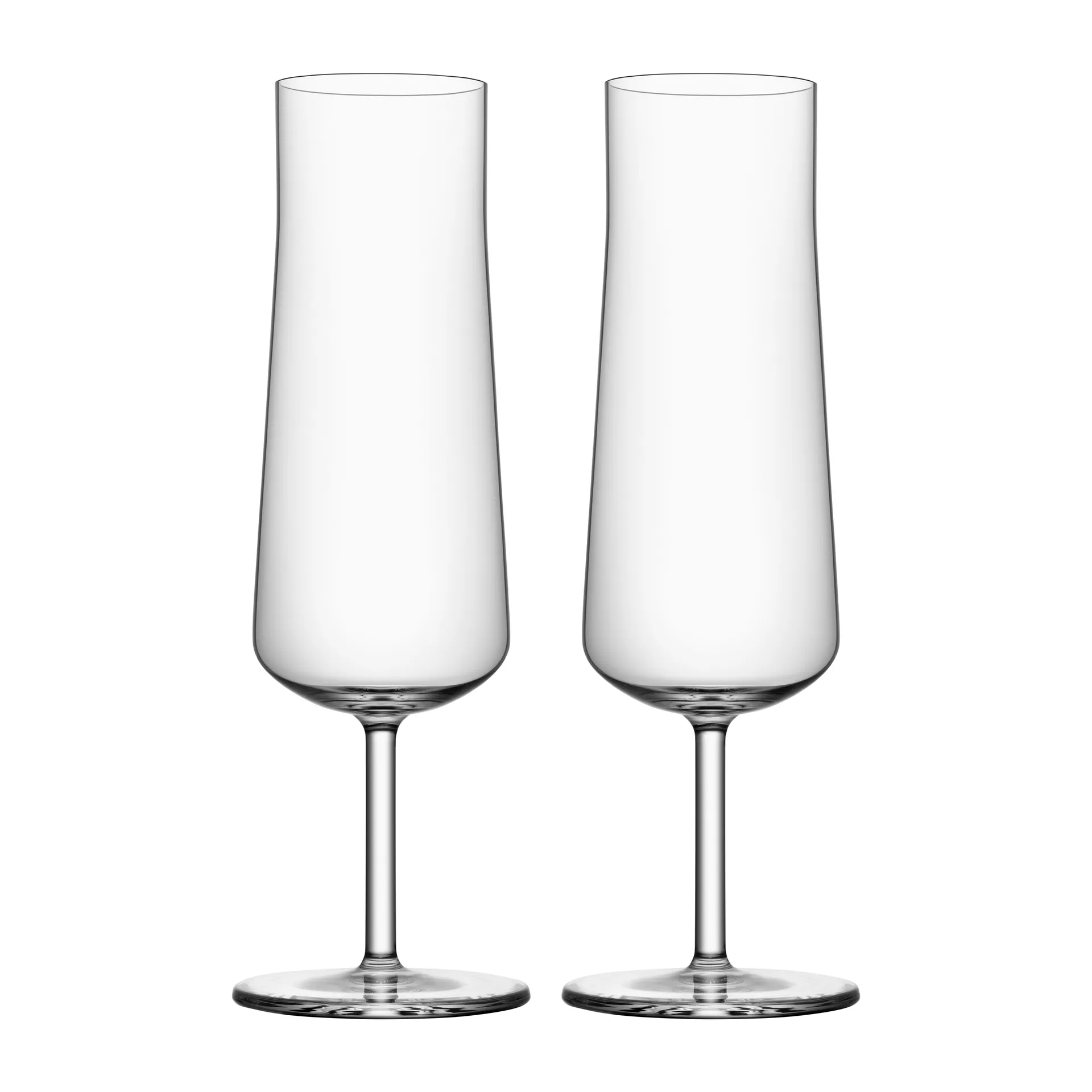 Informal kieliszki do szampana 220 ml, zestaw 2 szt., Przezroczysty Orrefors