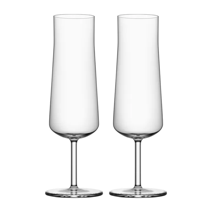 Informal kieliszki do szampana 220 ml, zestaw 2 szt. - Przezroczysty - Orrefors