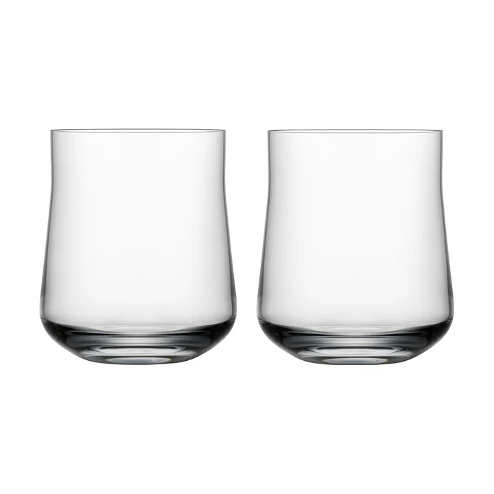 Informal szklanki do napojów 250 ml, 2‑pak - Przezroczysty - Orrefors