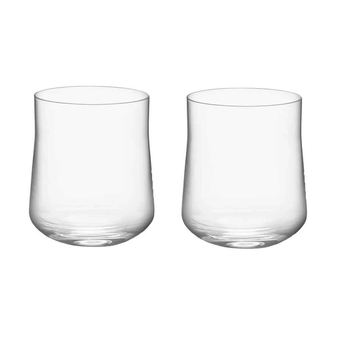 Informal szklanki do napojów 370 ml, 2‑pak, Jasny Orrefors