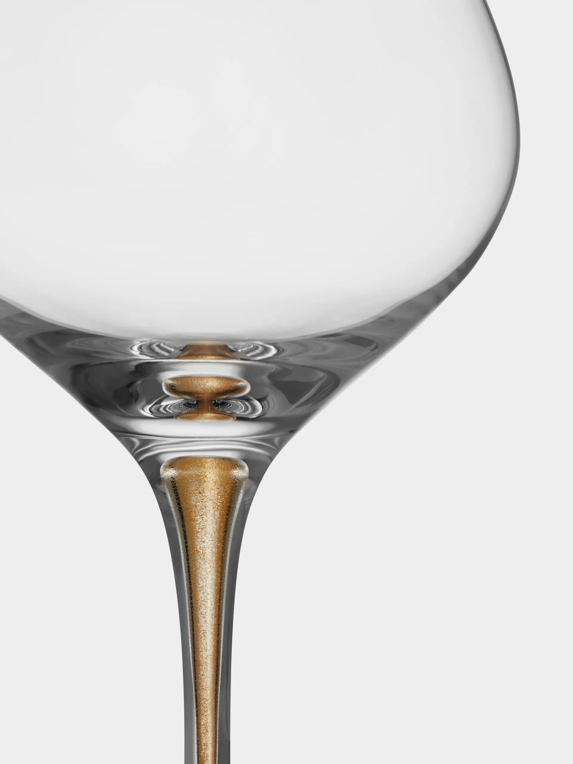 Intermezzo Bouquet kieliszki do wina 700 ml 2-pak, Złoto Orrefors