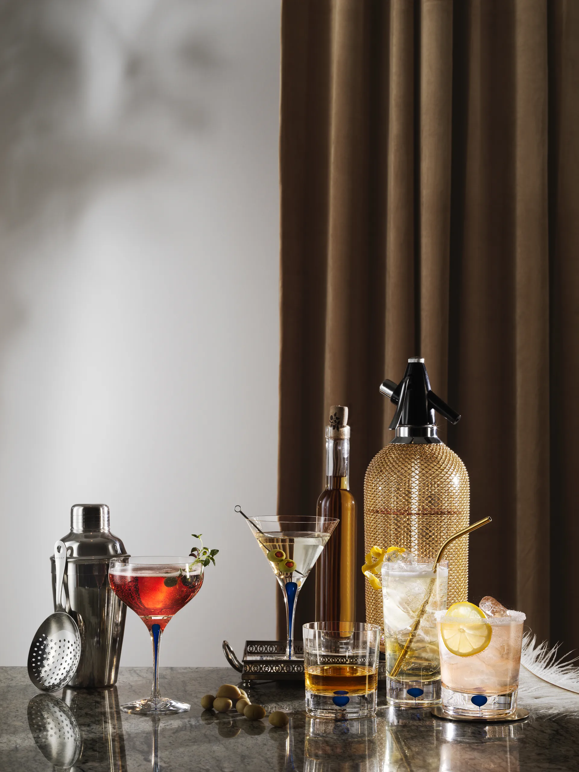 Intermezzo DOF szklanka 400 ml, Niebieski Orrefors