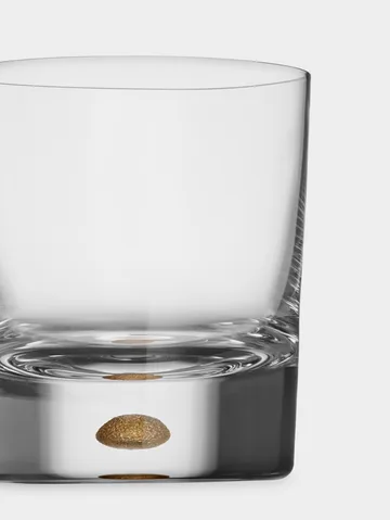 Intermezzo old fashioned 250 ml, 2‑pack - Złoto - Orrefors